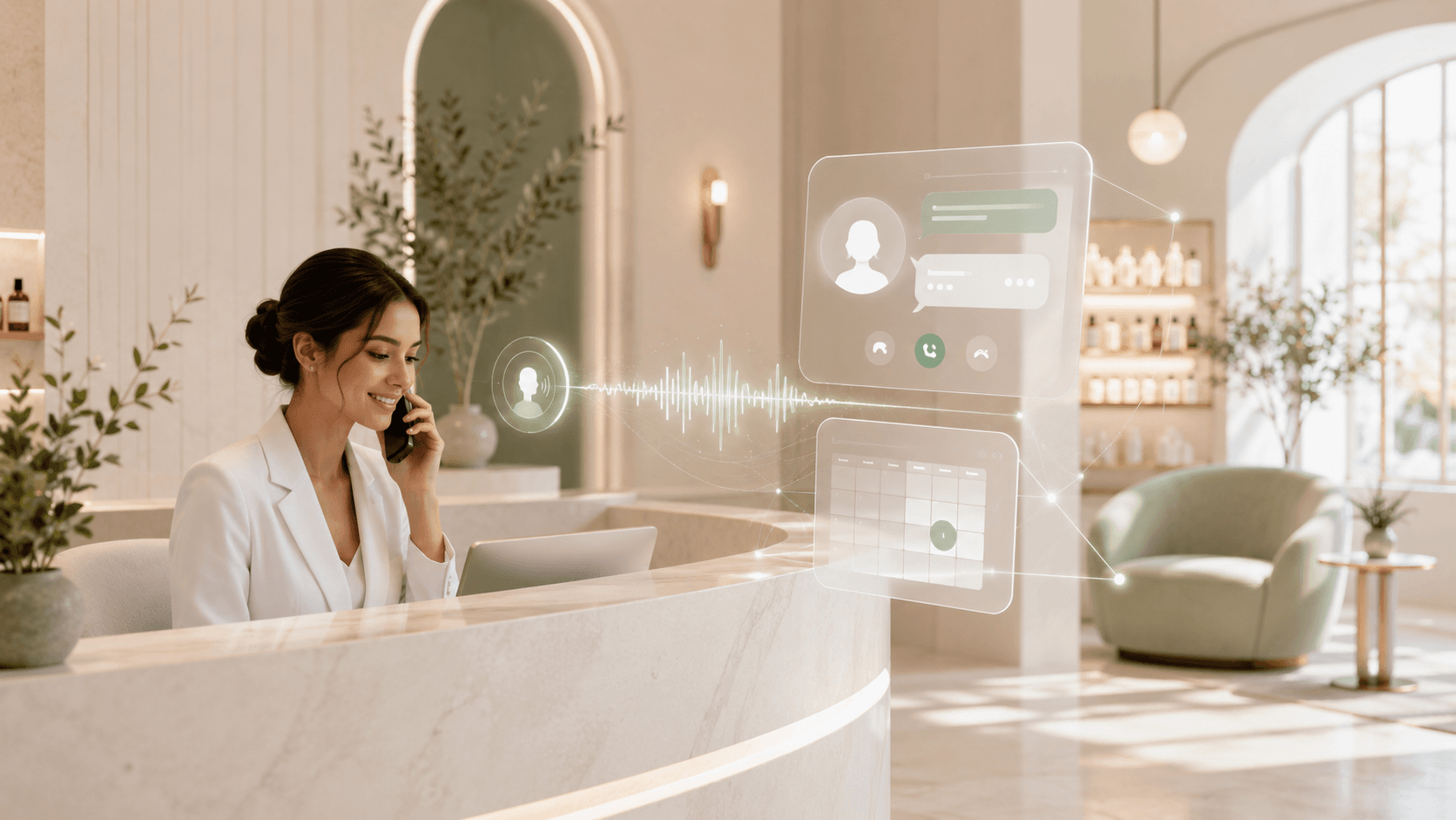 What Is Med Spa Voice AI? How AI Receptionists Help Aesthetic Clinics Book More Consults