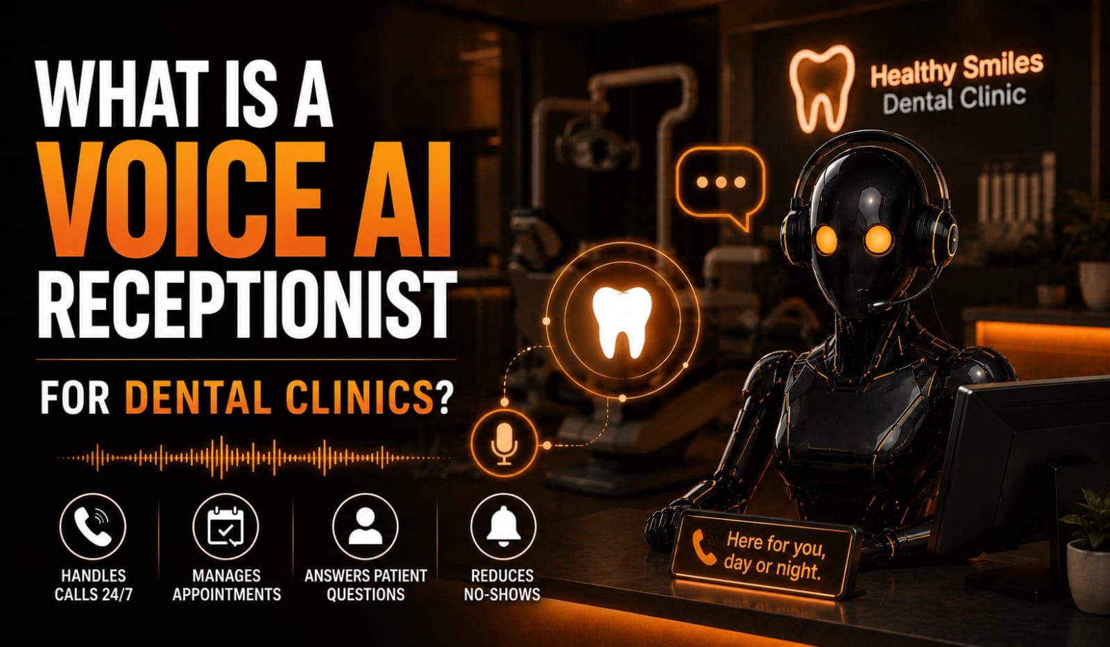 What Is a Voice AI Receptionist for Dental Clinics?