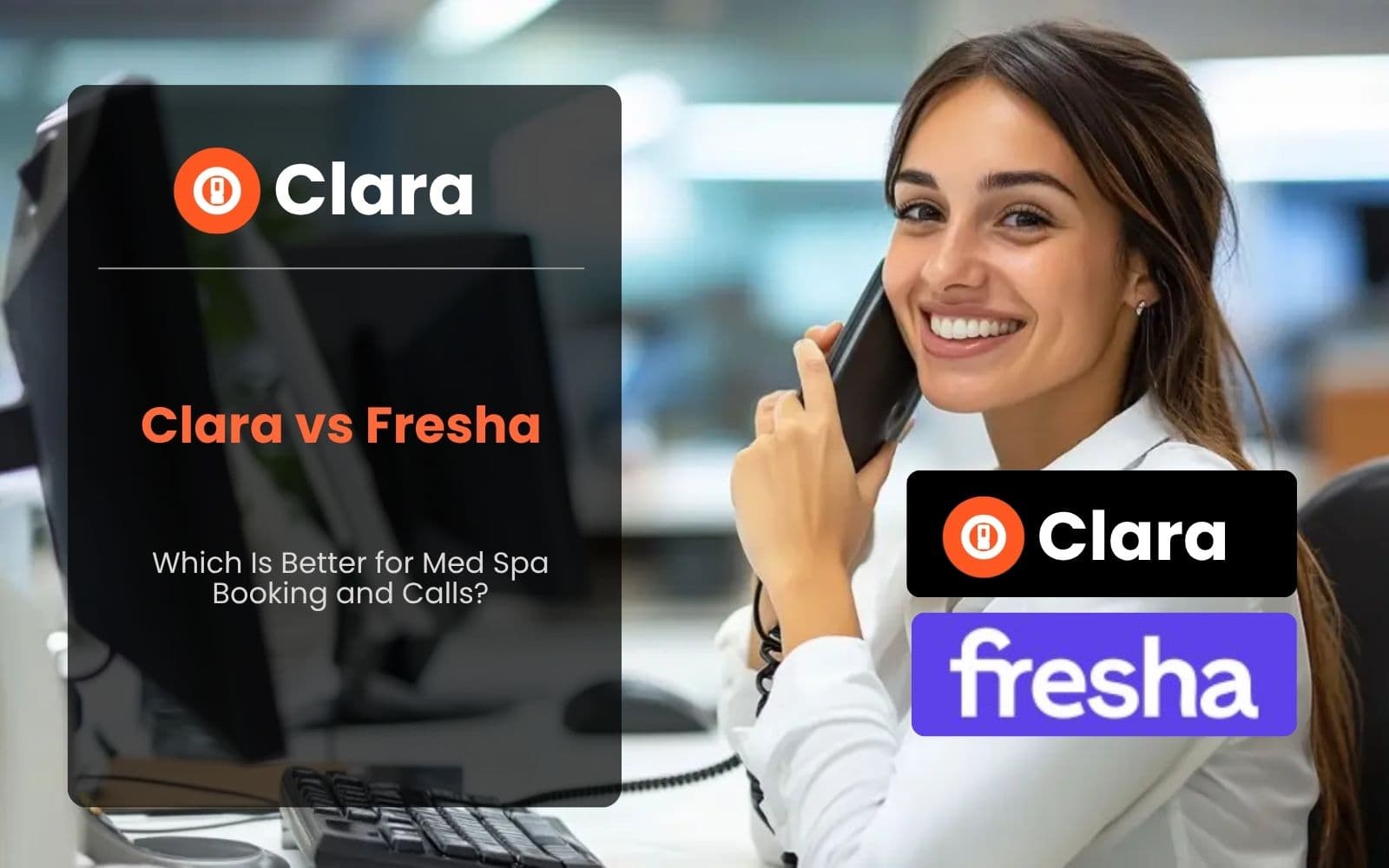 Clara vs Fresha: Which Is Better for Med Spa Booking and Calls?