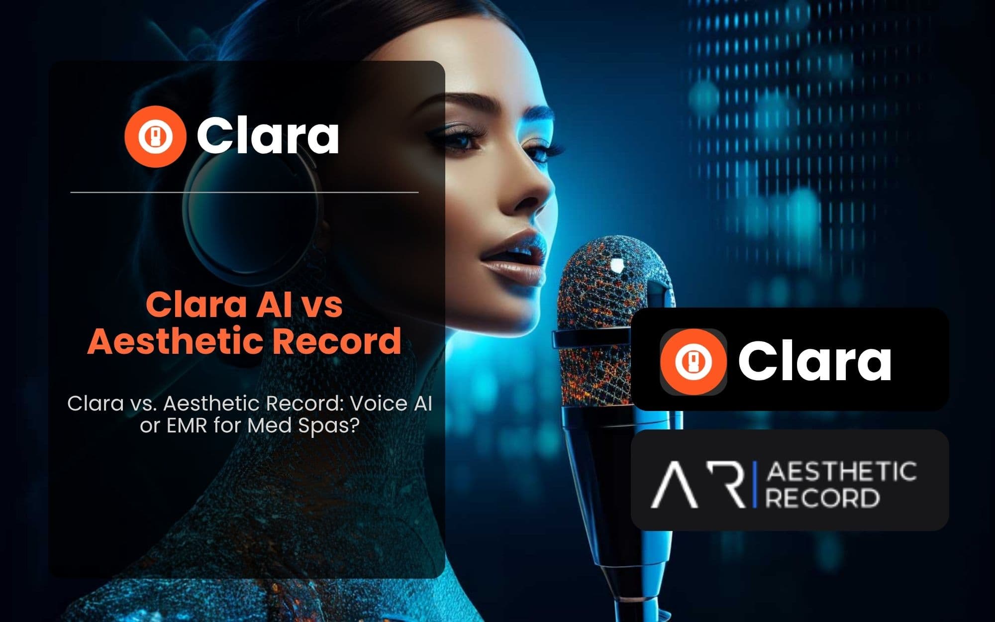 Clara vs Aesthetic Record: Voice AI or EMR for Med Spas?